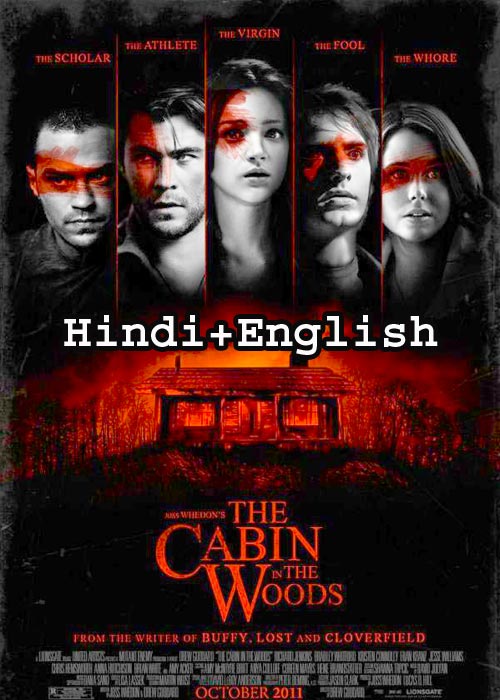 The Cabin in the Woods (2011) HDRip [Hindi – English]