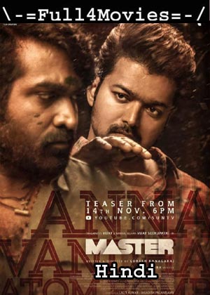 Vijay the Master (2021) HDRip [Hindi (HQ Line Aud)]